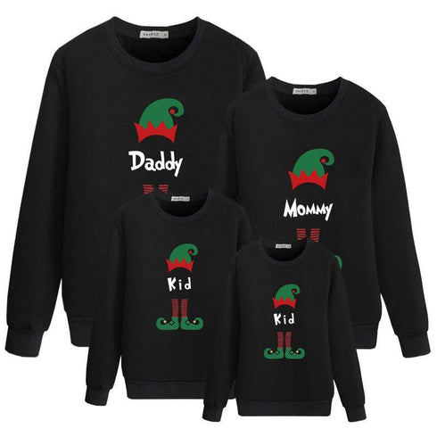 Mom and Dad Kids Funny Christmas Parent-Child Series